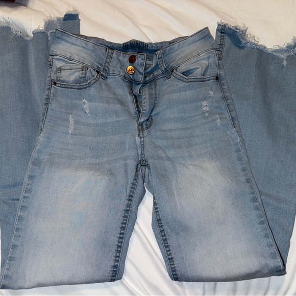 H&M Denim - H&M Light Blue Flare Jeans